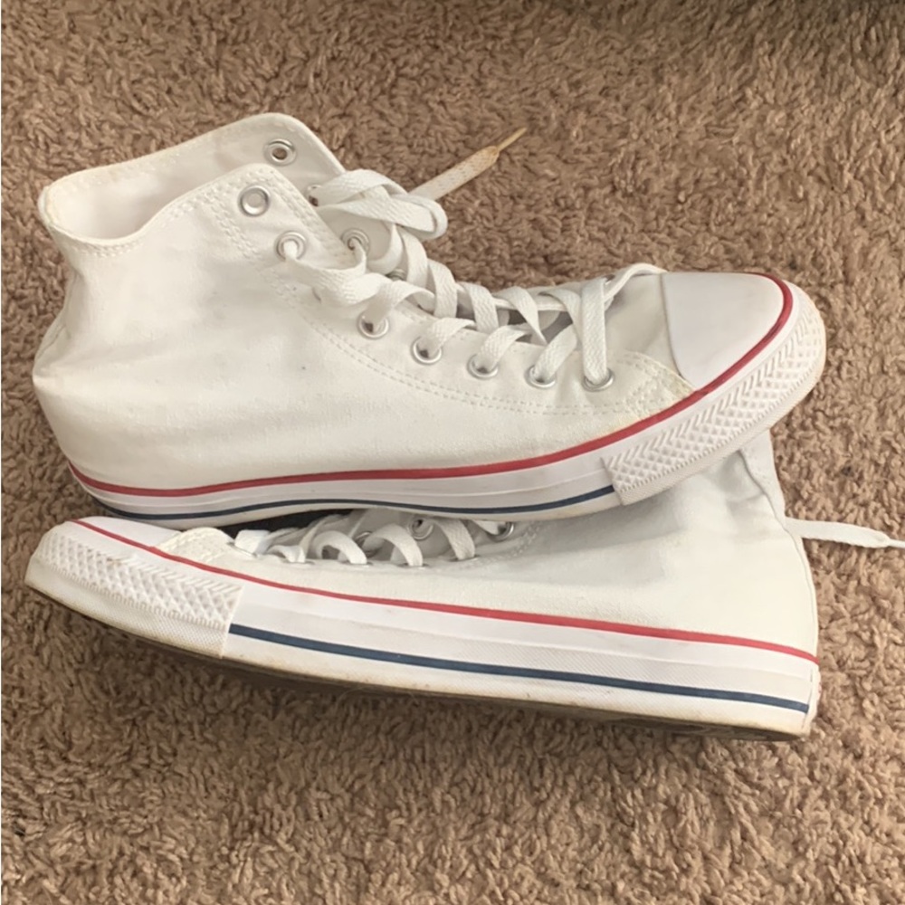 White Converse All Star